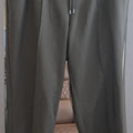Green Drawstring Casual Pants